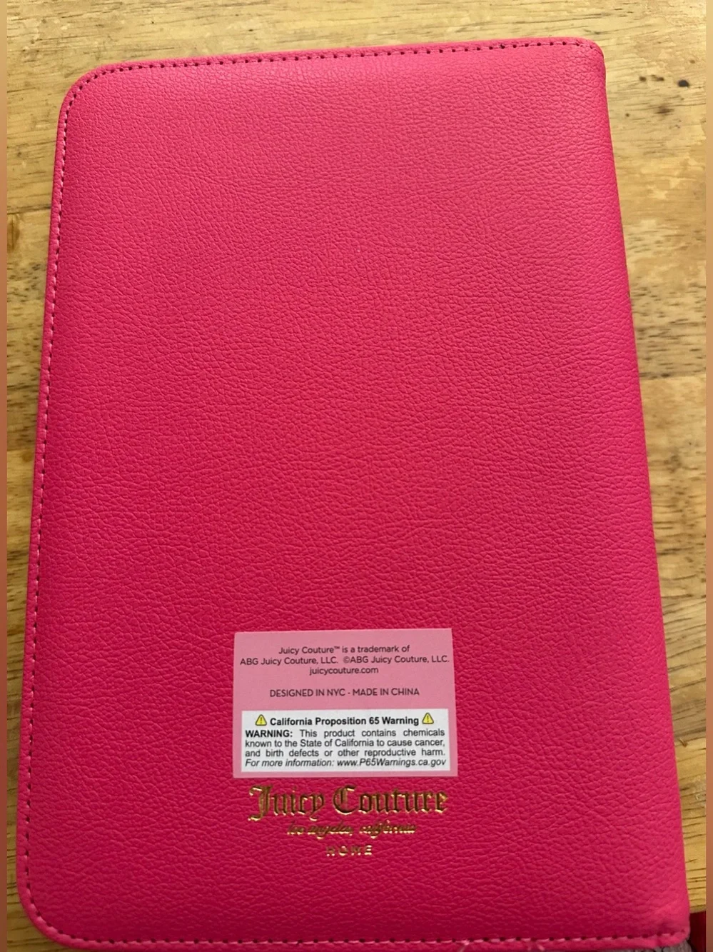 Juicy Couture 2026/2027 Planner Zipper Heart Pen Pink Agenda 250 Pages 9” New